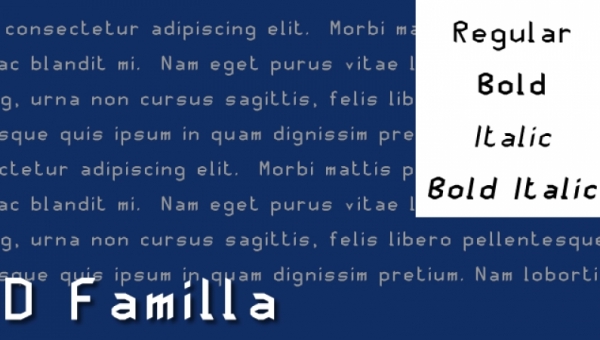 JD Familla — original specimen