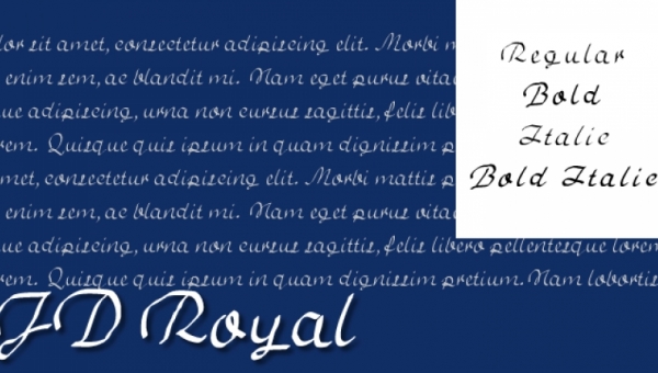 JD Royal — original specimen