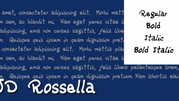 JD Rossella — original specimen