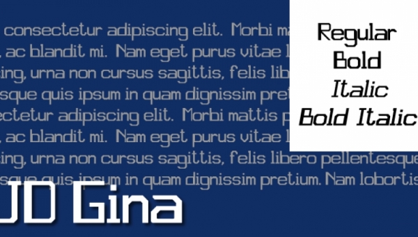 JD Gina — original specimen