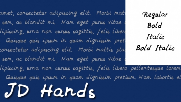 JD Hands — original specimen