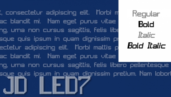 JD LED7 — original specimen
